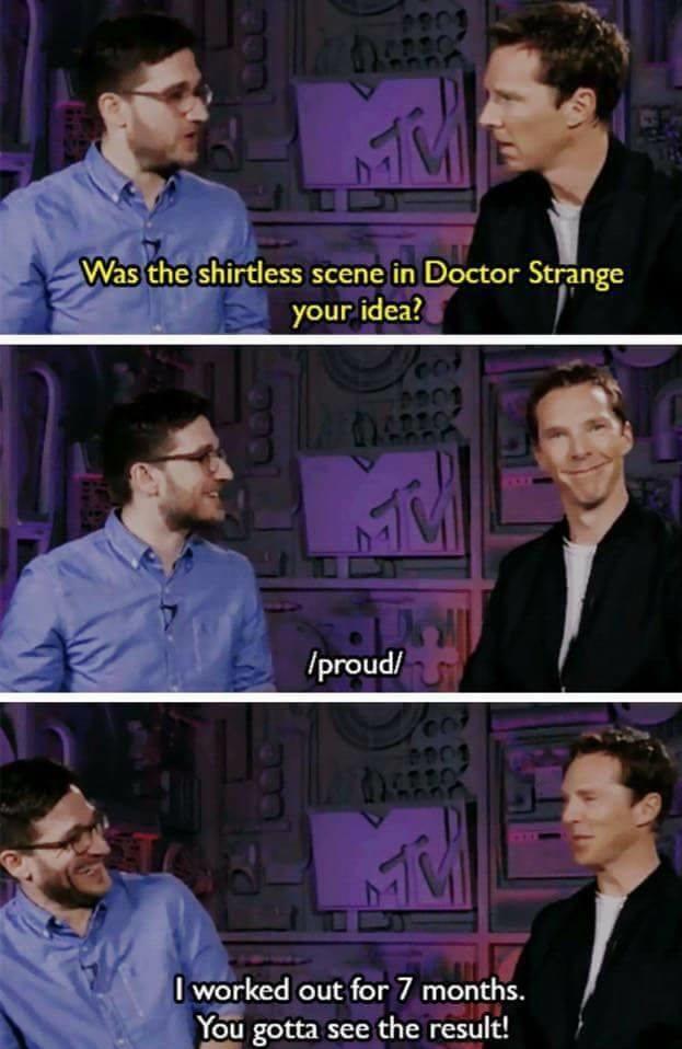 Benedict Cumberbatch everyone