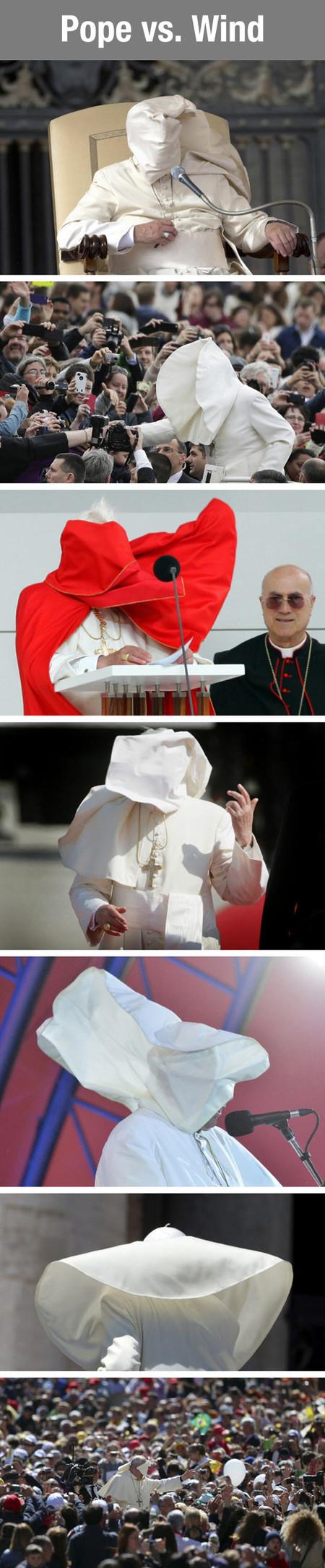 Pope Versus Wind