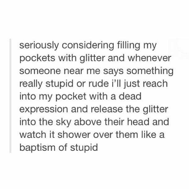 baptism by glitter