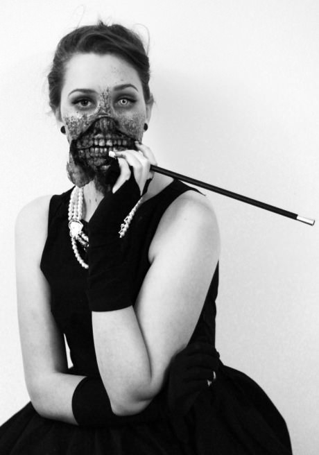 Zombie Audrey Hepburn.