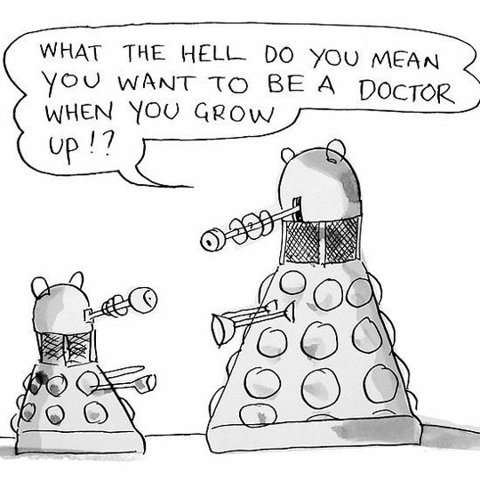 Growing up Dalek.