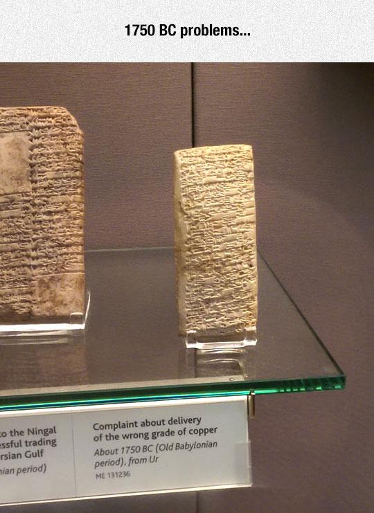 1750 BC problems