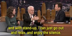 Steve Martin on stand-up