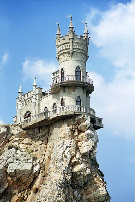 Swallow's Nest Castle in Crimea, Ukraine