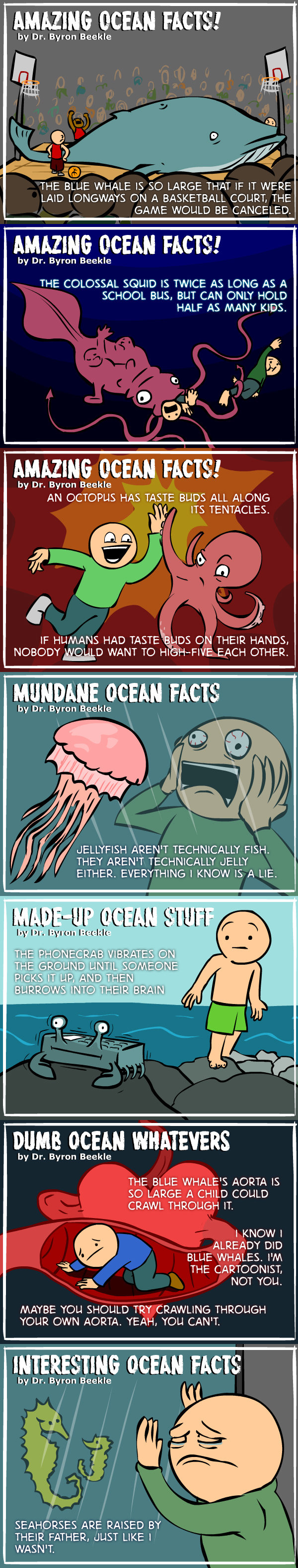 Real Ocean Facts. Broaden your minds!
