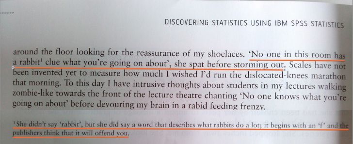 I'm not a big fan of statistics, but I think I'm going to like this textbook.