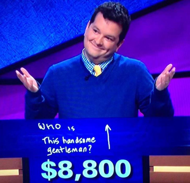 This guy knows how to lose with style on Jeopardy