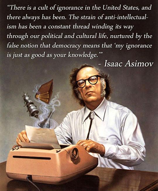 Isaac Asimov Warned Us