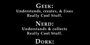 Geek Hierarchy.