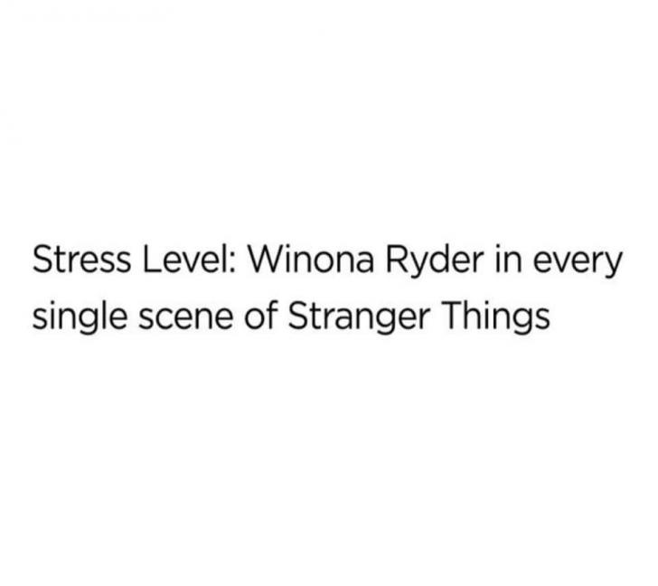 A fair description of anxiety.