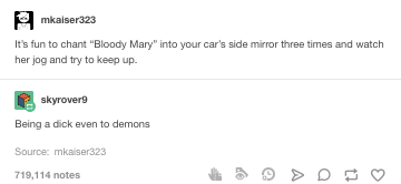 Not even Bloody Mary is safe