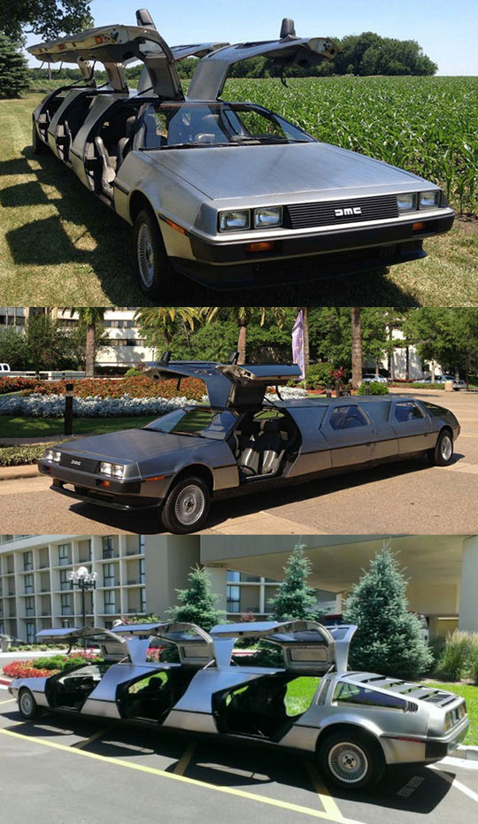 The Three Deloreans