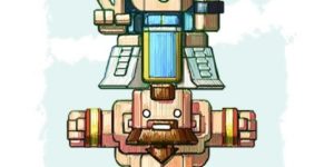 Street Fighter Totem