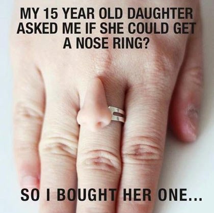 Can I have a nose ring?