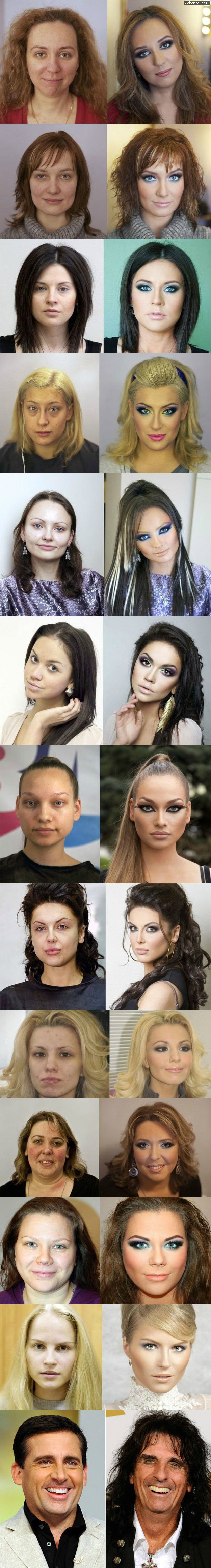 The power of makeup.