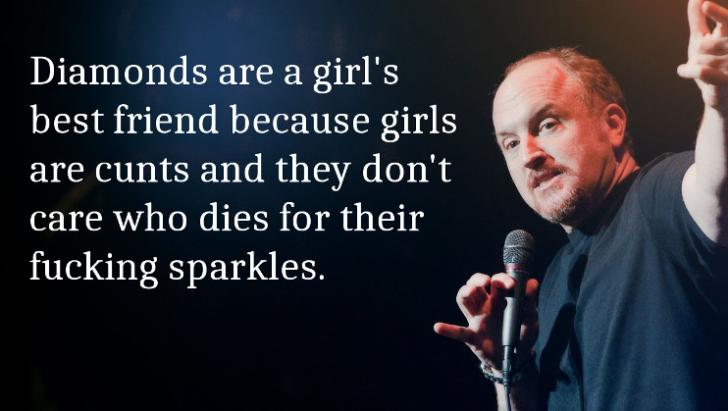 Louis C.K. on diamonds