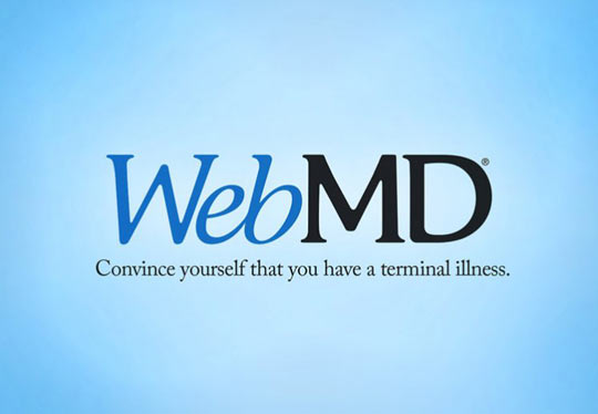 Thank you WebMD.