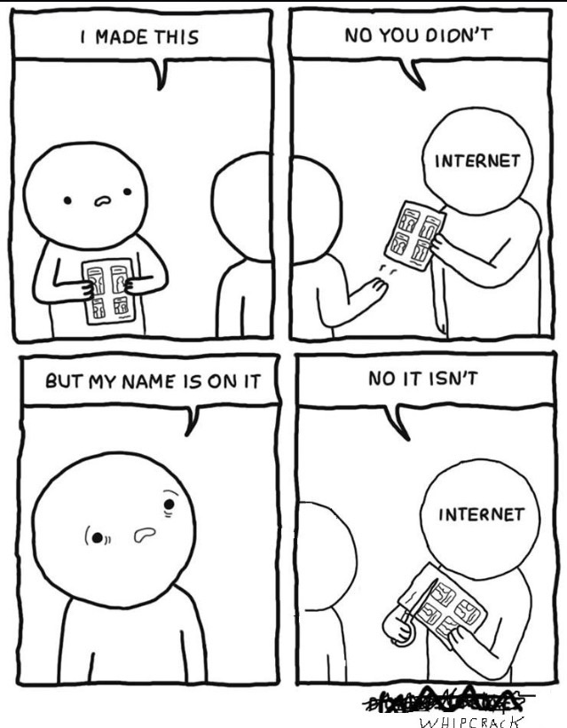 How the internet works.