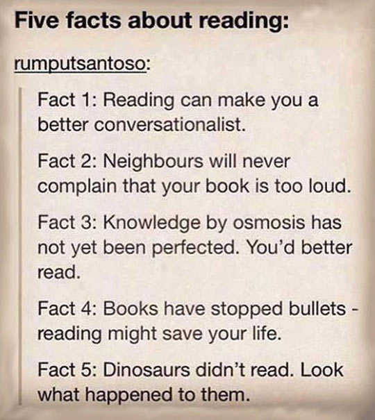 Reasons Reading Is Important