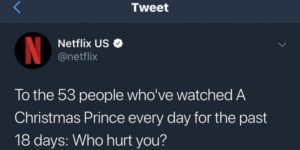 Netflix is concerned about you.