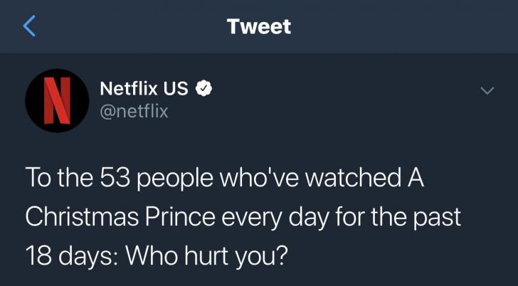 Netflix is concerned about you.