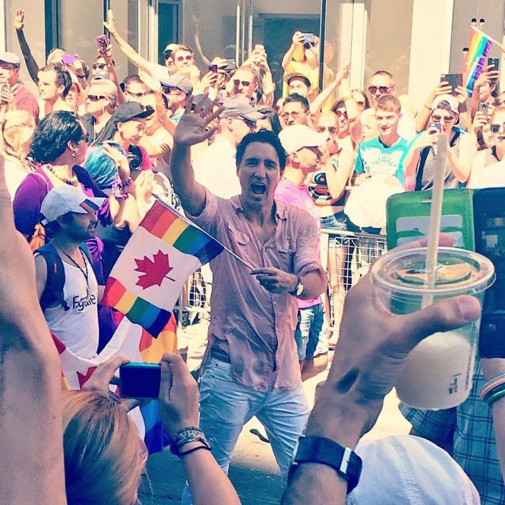 Canadian Prime Minister at Toronto Pride