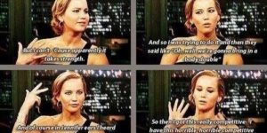 Jennifer’s a little competitive.