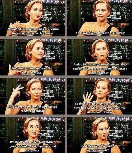 Jennifer's a little competitive.