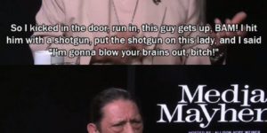 Danny Trejo on where he studied