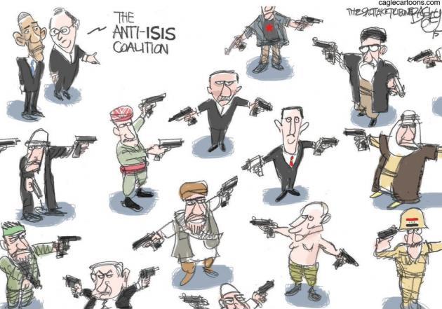 The anti-ISIS coalition