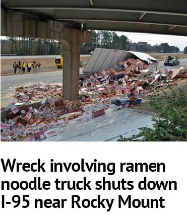 Wow, $42.00 worth of Ramen just ruined.