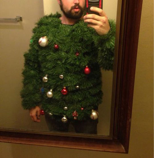 This Sweater Probably Wins All The Ugly Sweater Awards