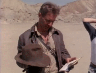 Harrison Ford's solution to wardrobe malfunction