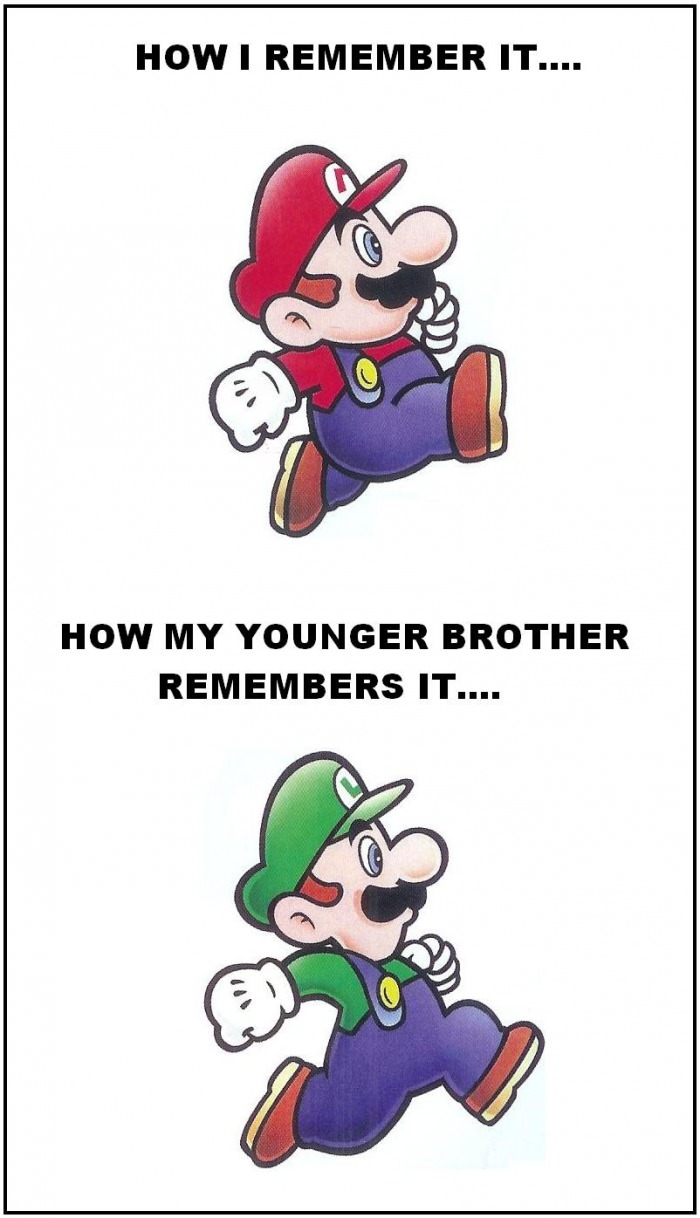 Good old times... Super Mario Bros.