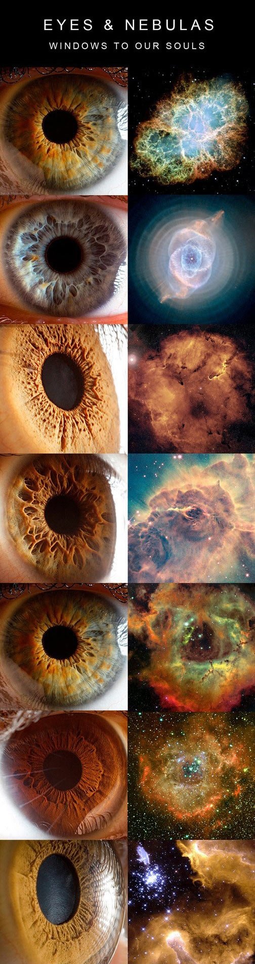 Eyes and Nebulas.