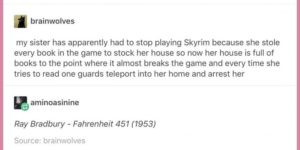 Skyrim problems