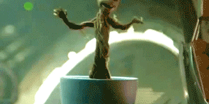 Dancing with GROOT