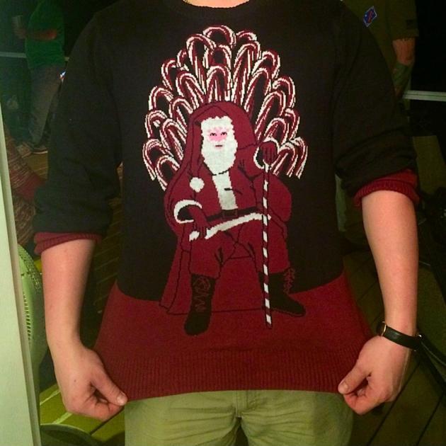 Best sweater I’ve seen this year.