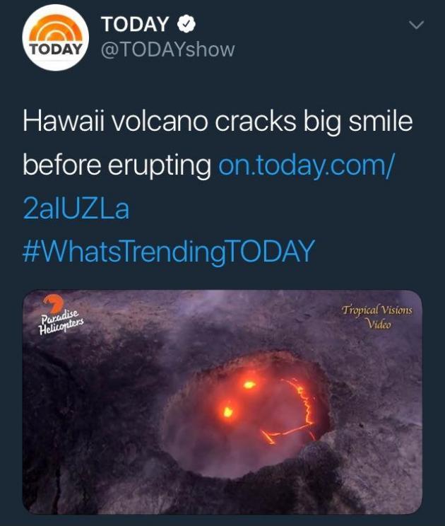 Friendly volcano