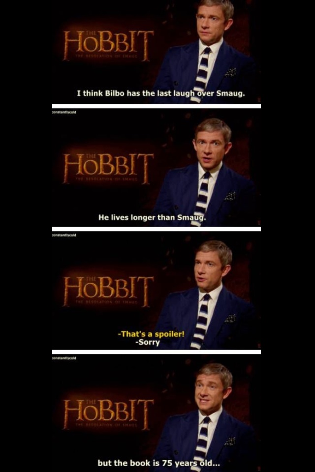 The hobbit interview.