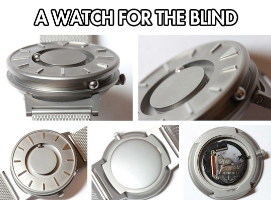 A watch for the blind.