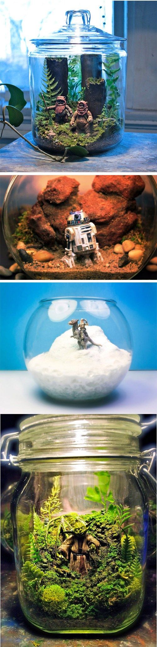 Awesome Star Wars terrariums