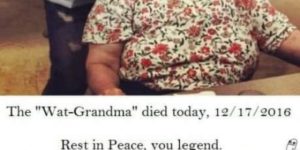 RIP Grandma