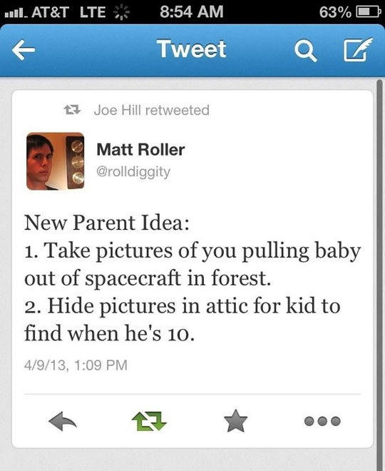 New parent idea.