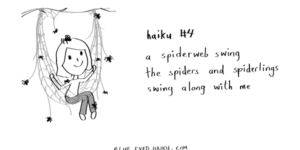 spiderweb haiku