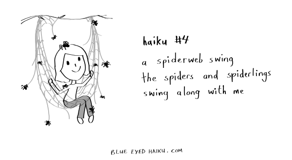 spiderweb haiku