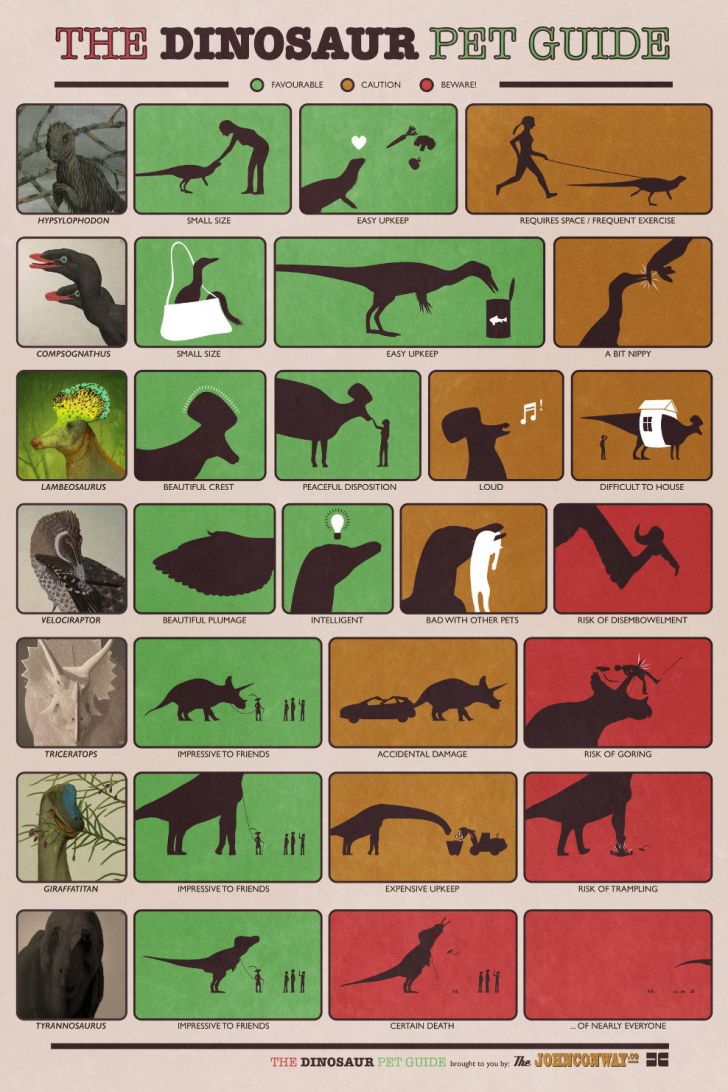The Dinosaur Pet Guide.