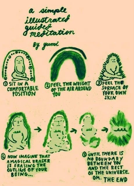 A simple guide to meditation.