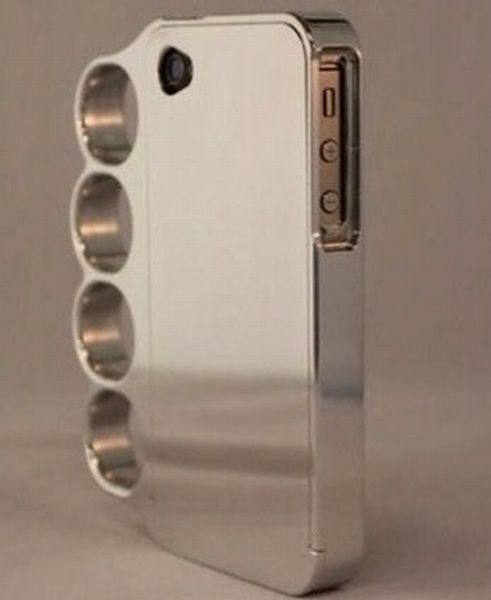iPhone brass knuckles.