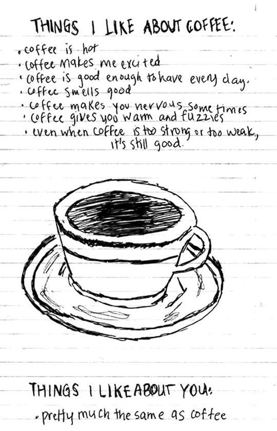 Things I like about coffee.